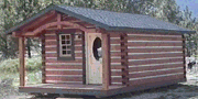 Log cabin dovetale construction